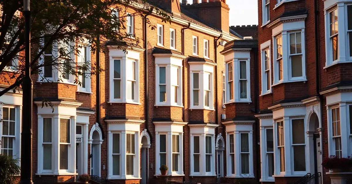 Victorian sash windows in a London conservation area with discreet internal secondary glazing installed