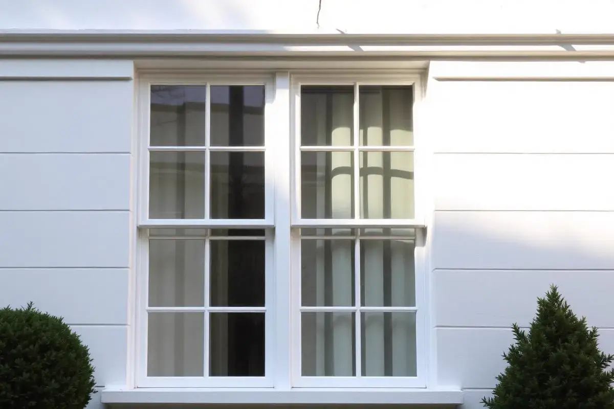 Secondary glazing installation on a Grade II listed Georgian sash window in Kensington, London Secondary glazing installation on a Grade II listed Georgian sash window in Kensington, London