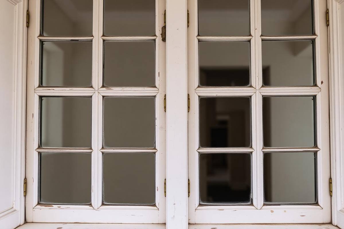 Original Victorian sash windows in a period property Original Victorian sash windows in a period property