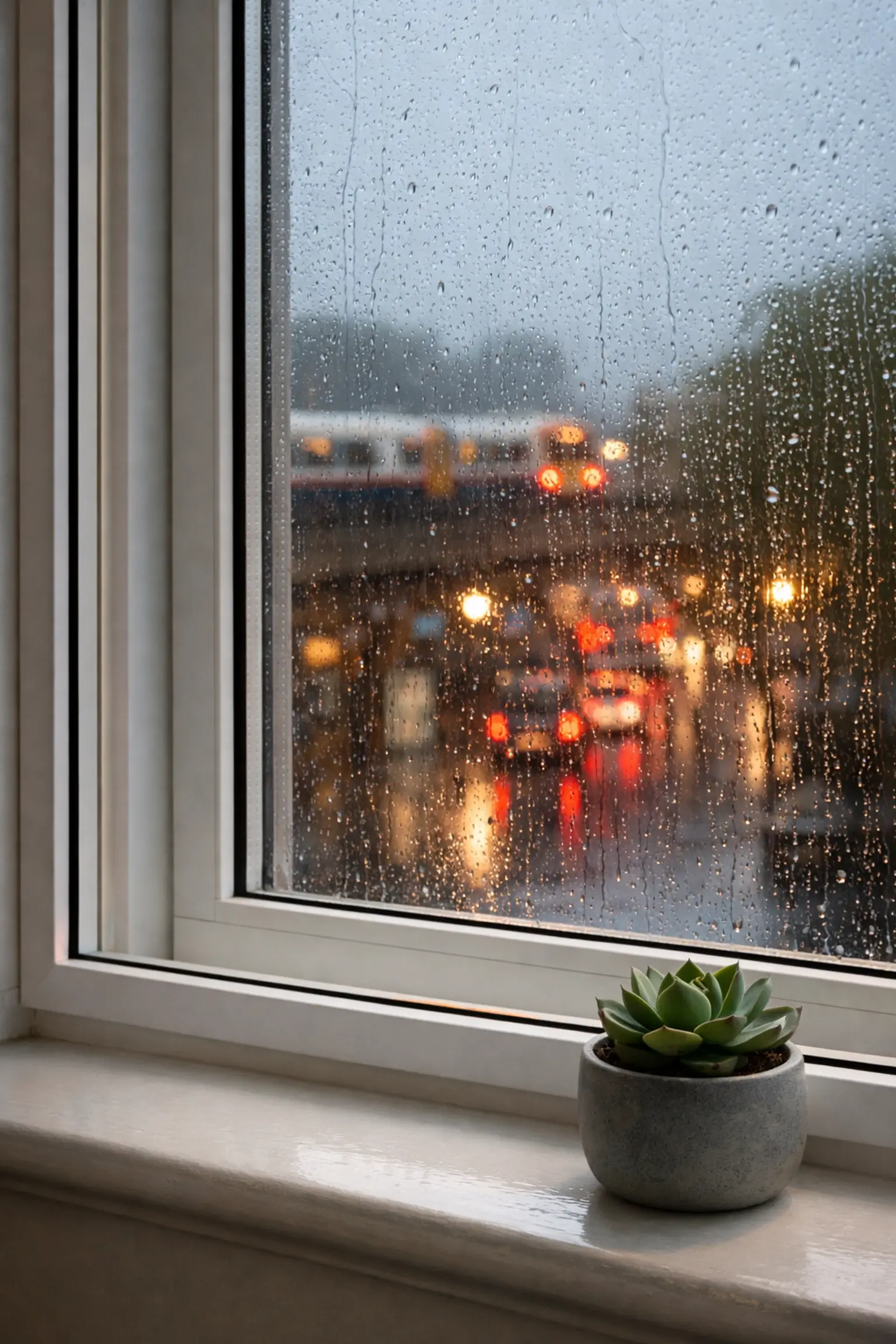 Twin-compression EPDM acoustic seal system for secondary glazing preventing noise flanking