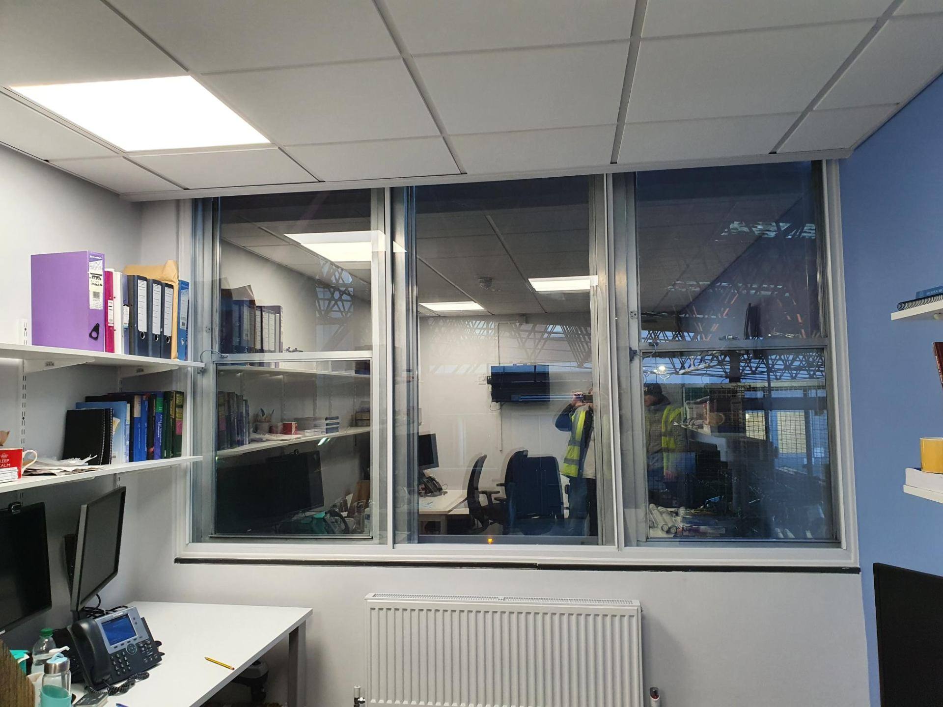 Westminster period property interior showing traditional sash windows with slim-profile secondary glazing