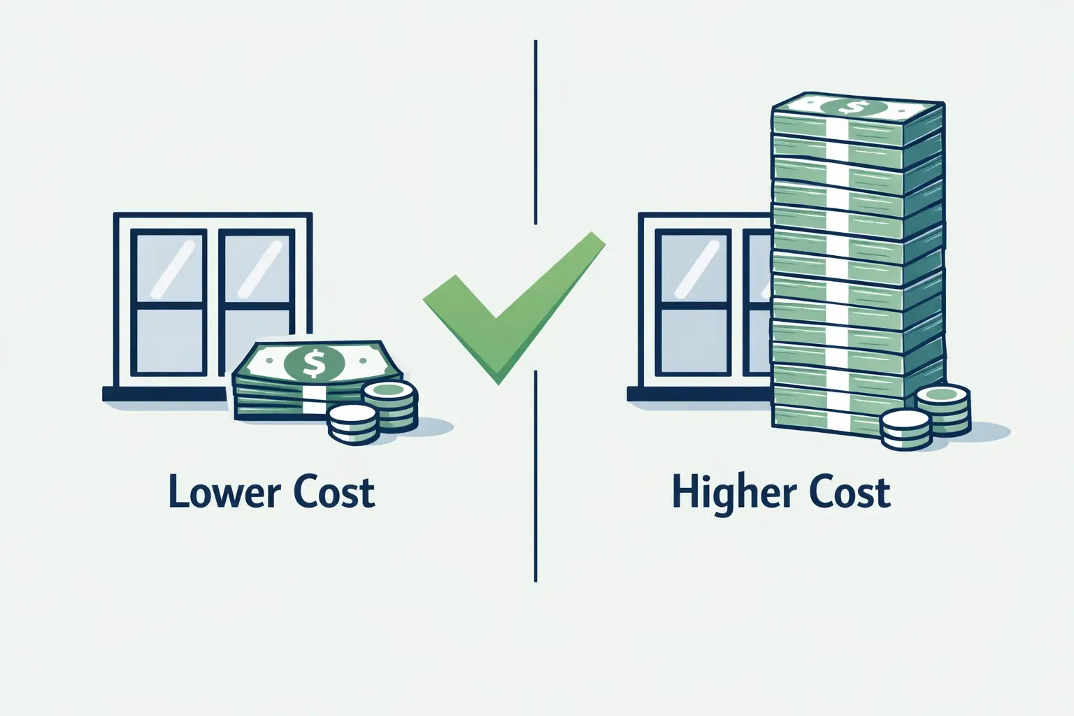 Secondary glazing cost estimation and professional measurement in London Professional measuring of an aluminium secondary glazing frame for an accurate cost estimate