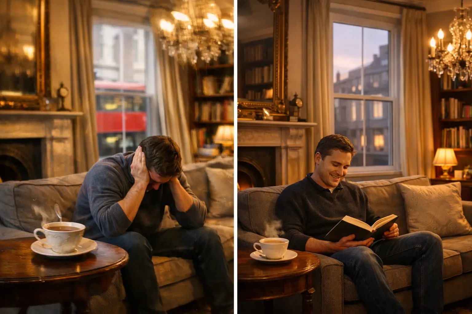 Victorian London terraced house with secondary glazing on original sash windows Victorian terraced house in London featuring original sash windows with secondary glazing